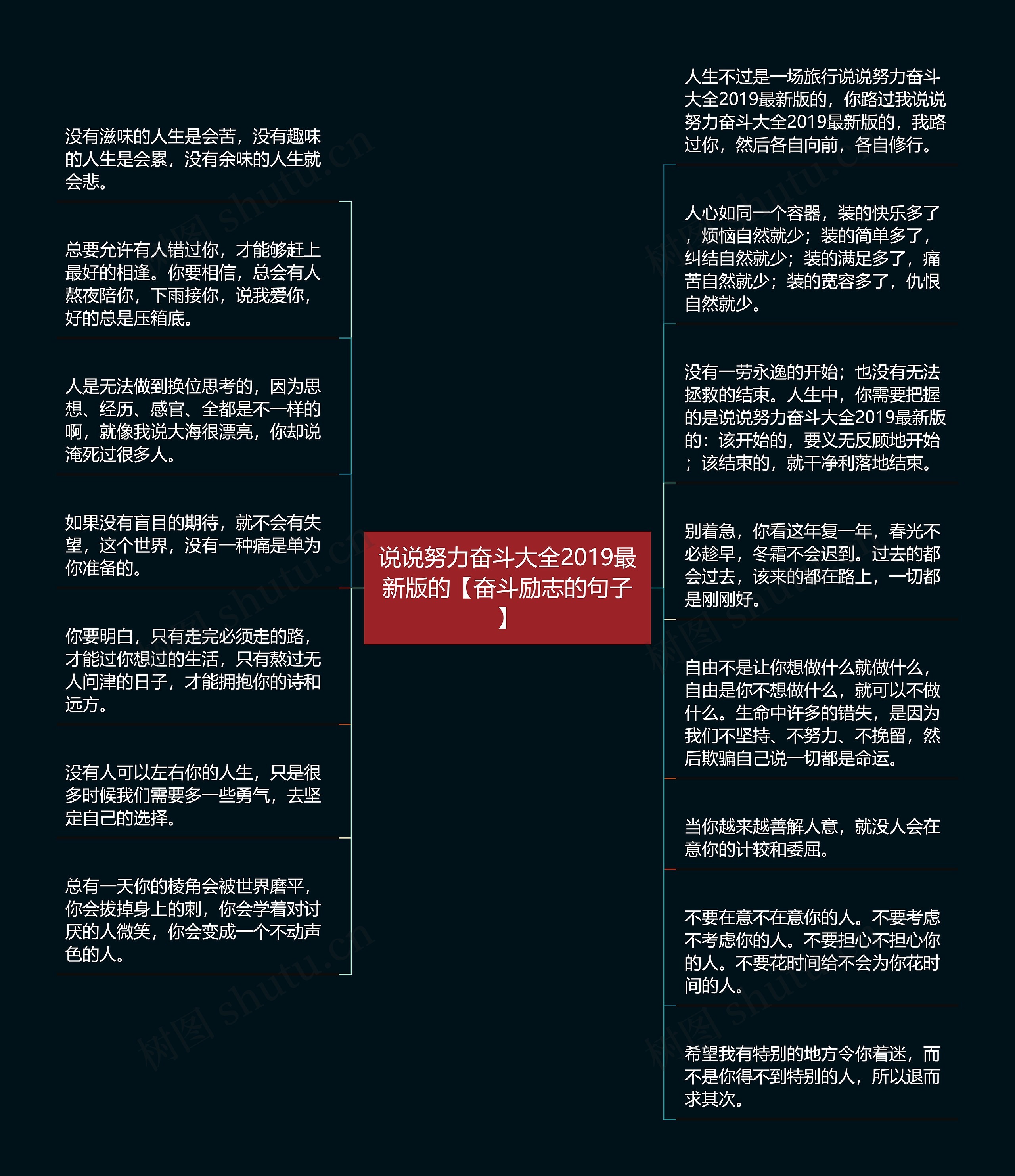 说说努力奋斗大全2019最新版的【奋斗励志的句子】