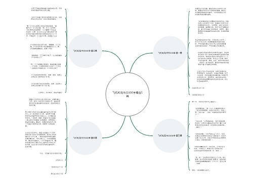 飞机和鸟作文600字精选5篇