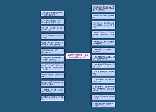 重感情的唯美句子【重感情说说很现实的句子】 重感情的唯美句子【重感情说说很现实的句子】