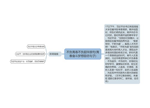 不负青春不负韶华原句(青春奋斗梦想励志句子)