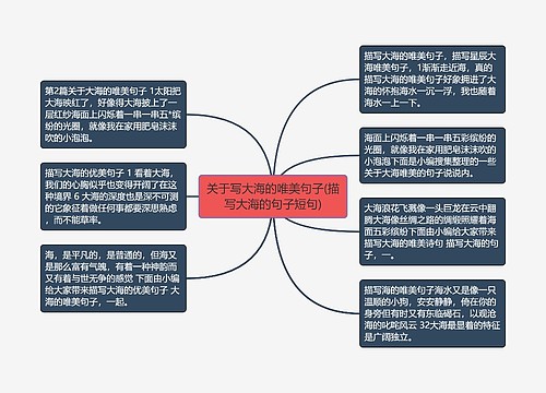 关于写大海的唯美句子(描写大海的句子短句)