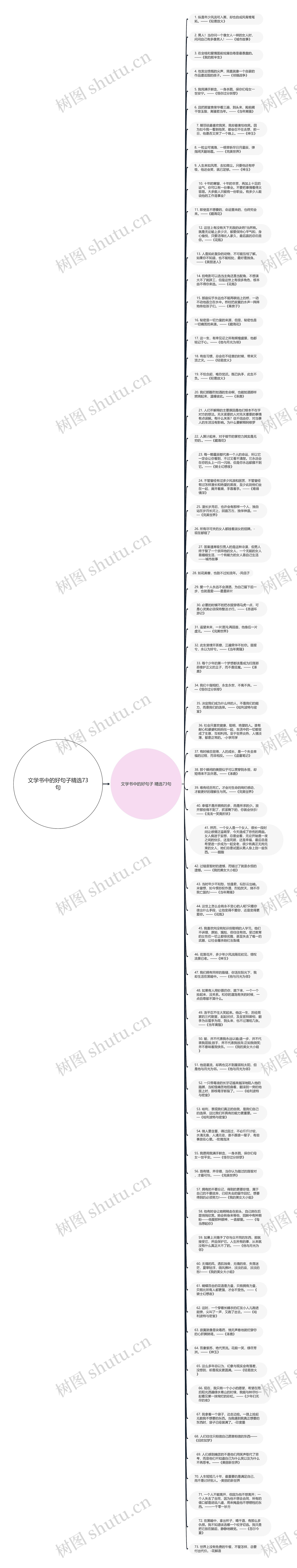 文学书中的好句子精选73句