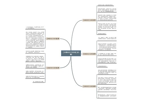 三年级作文150字(汇总5篇)