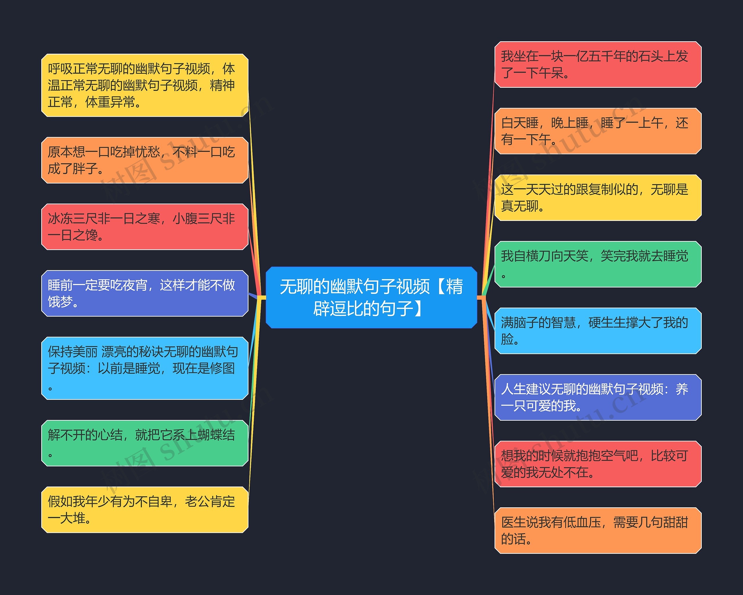 无聊的幽默句子视频【精辟逗比的句子】 无聊的幽默句子视频【精辟逗比的句子】