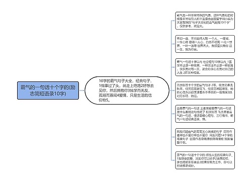 霸气的一句话十个字的(励志简短语录10字)