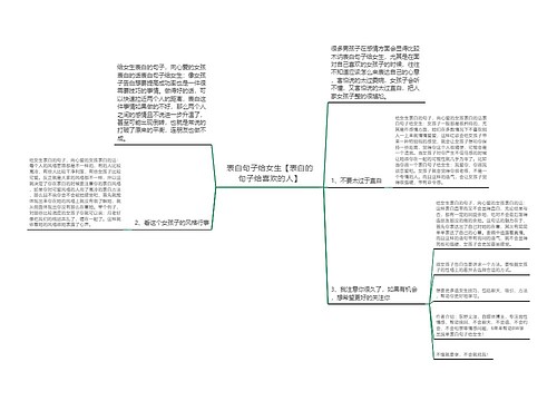 表白句子给女生【表白的句子给喜欢的人】