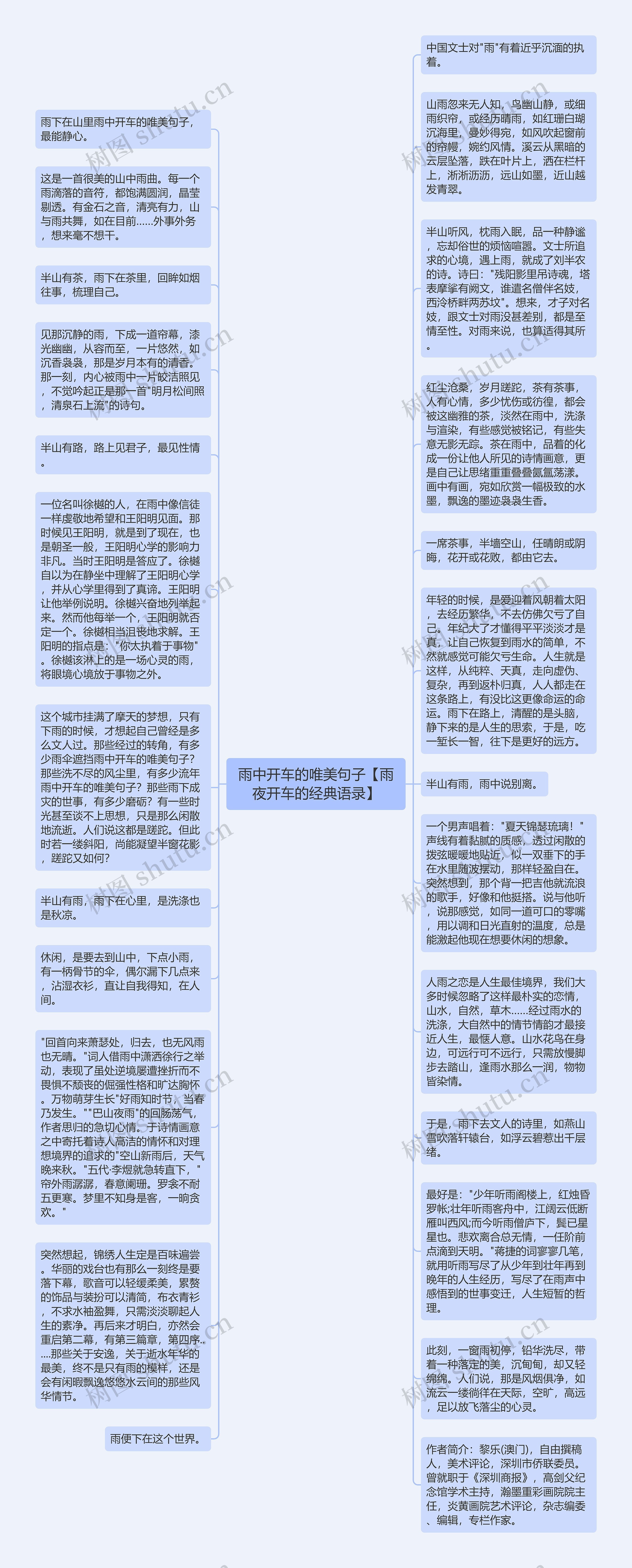 雨中开车的唯美句子【雨夜开车的经典语录】