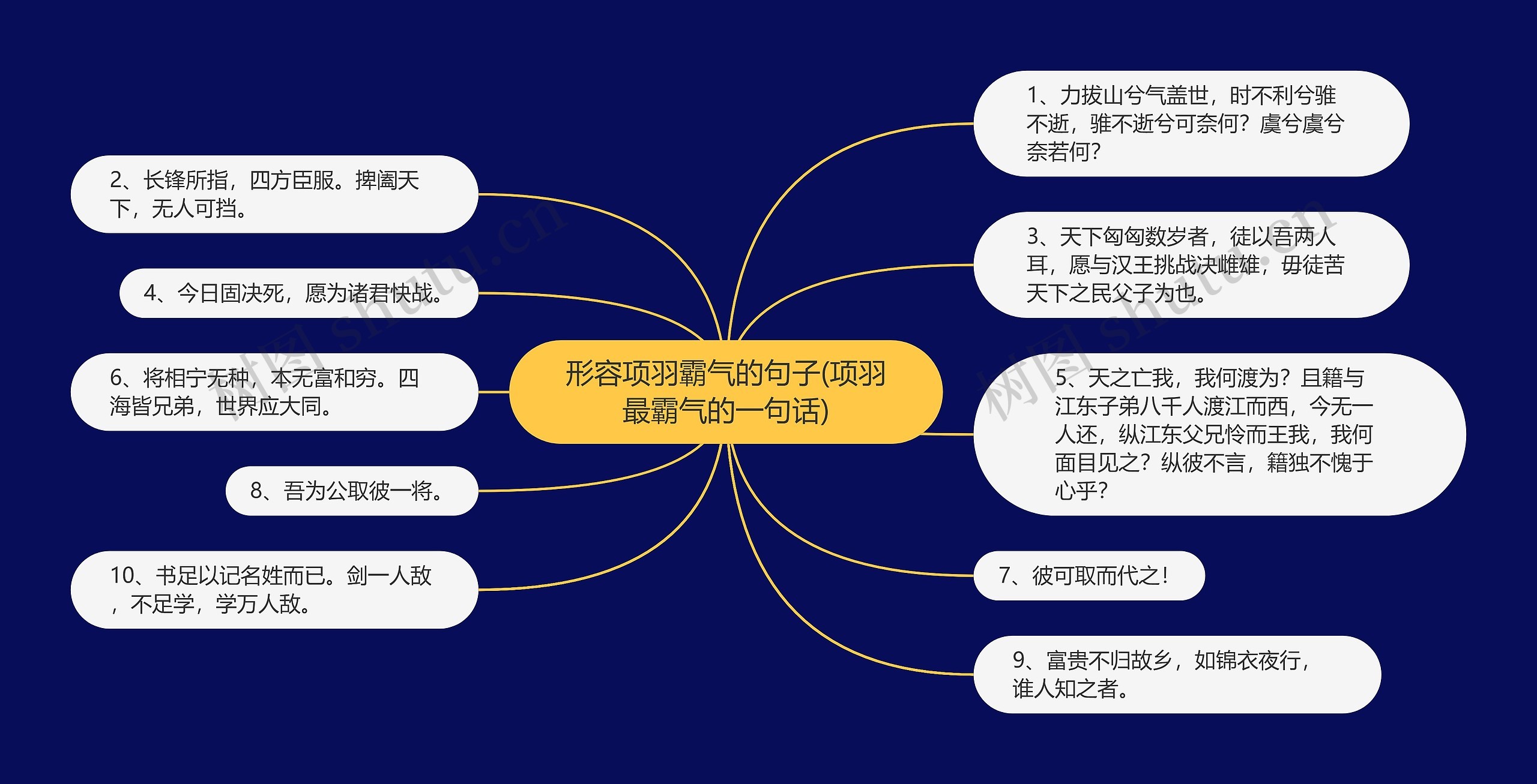 形容项羽霸气的句子(项羽最霸气的一句话)