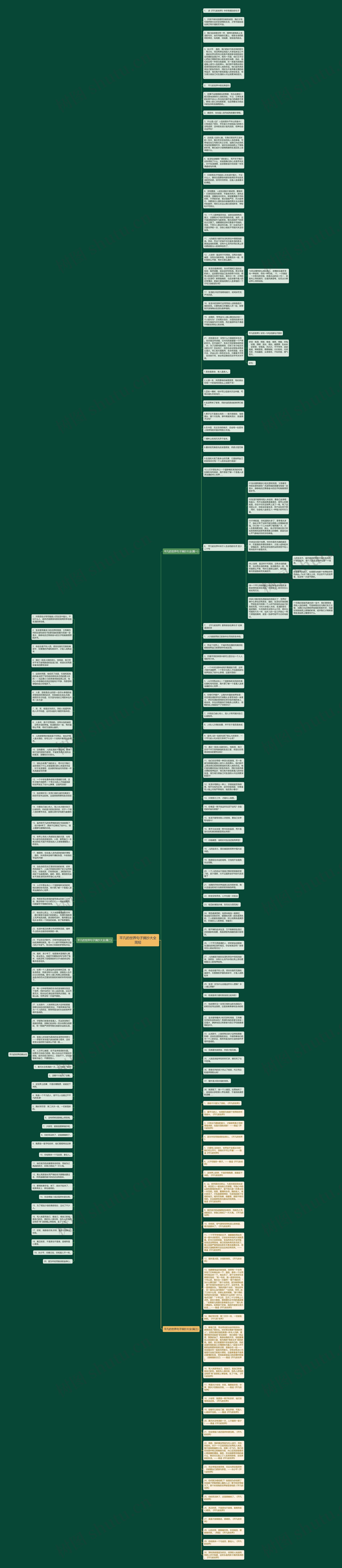 平凡的世界句子摘抄大全简短思维导图