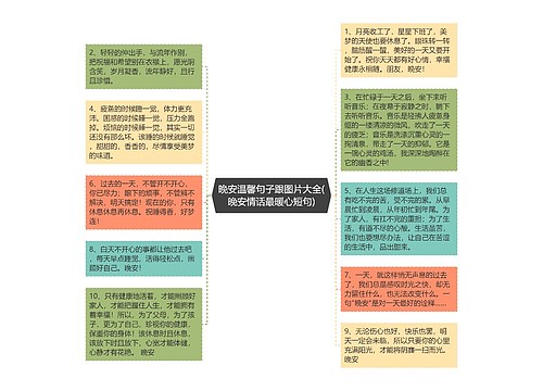 晚安温馨句子跟图片大全(晚安情话最暖心短句)