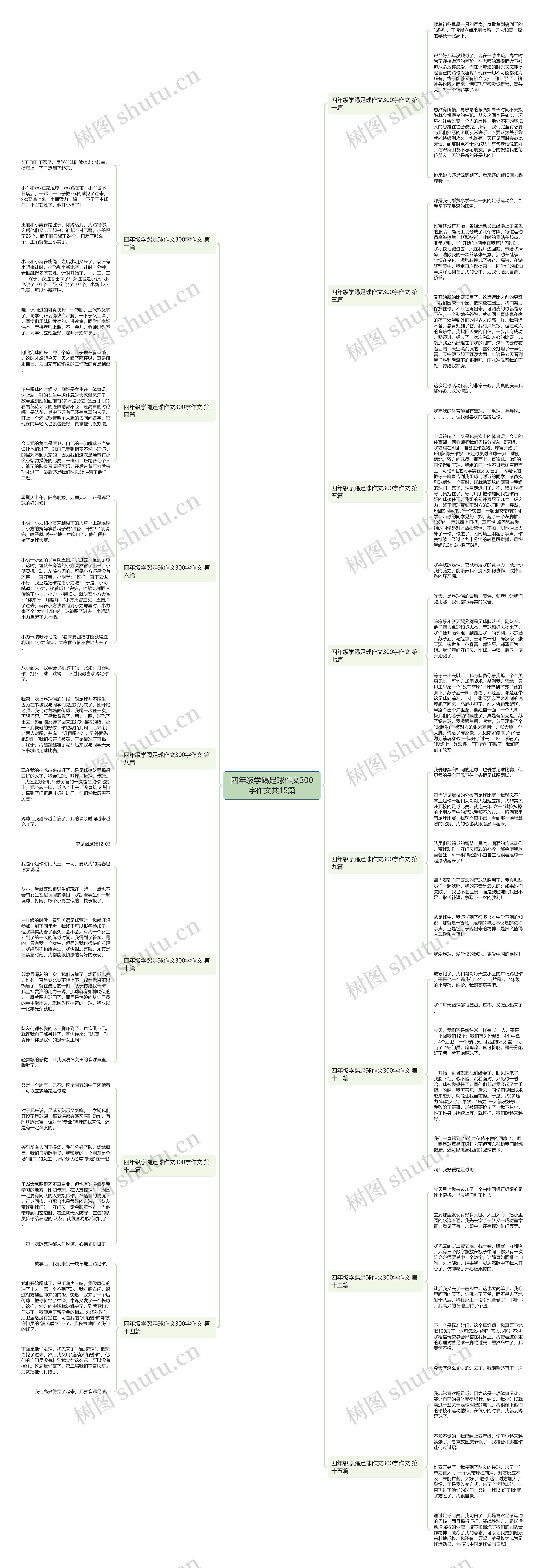 四年级学踢足球作文300字作文共15篇 四年级学踢足球作文300字作文共15篇