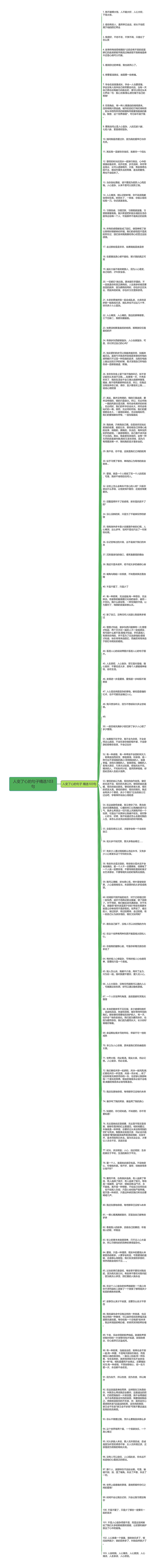 人变了心的句子精选103句思维导图