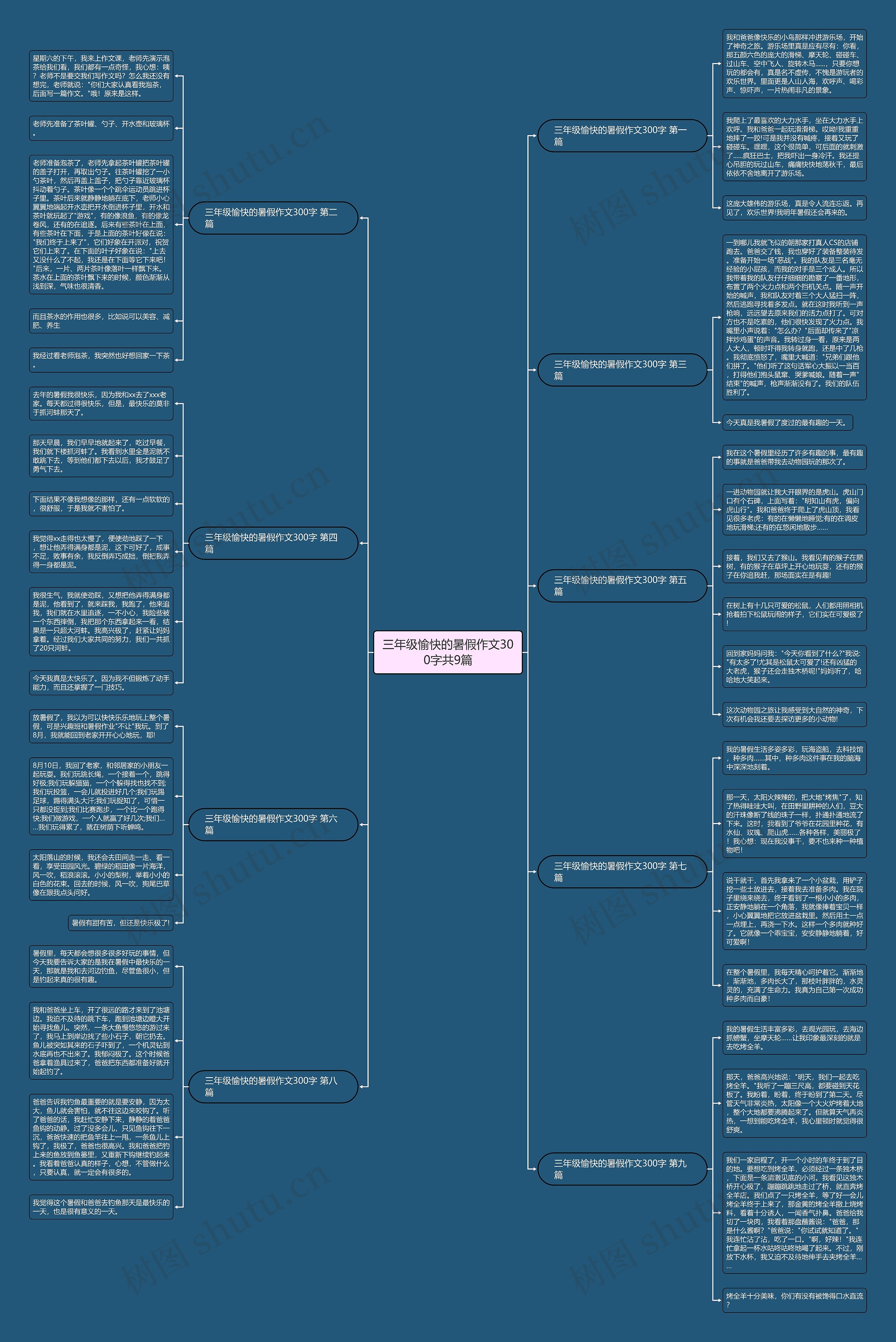 三年级愉快的暑假作文300字共9篇 三年级愉快的暑假作文300字共9篇