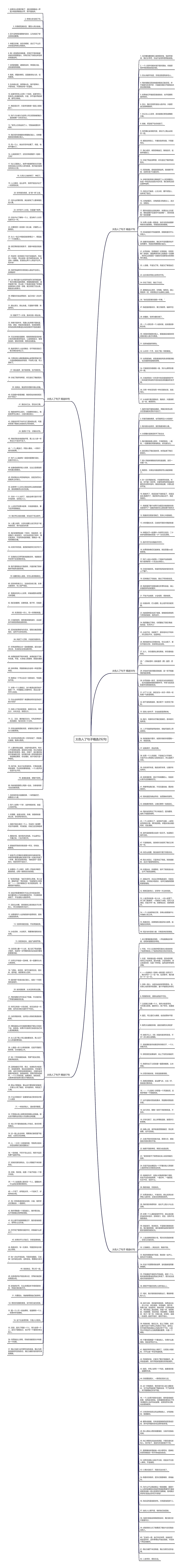 太伤人了句子精选292句思维导图