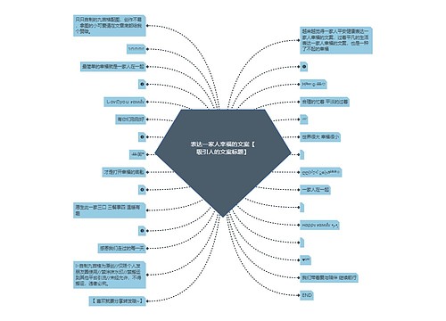 表达一家人幸福的文案【吸引人的文案标题】