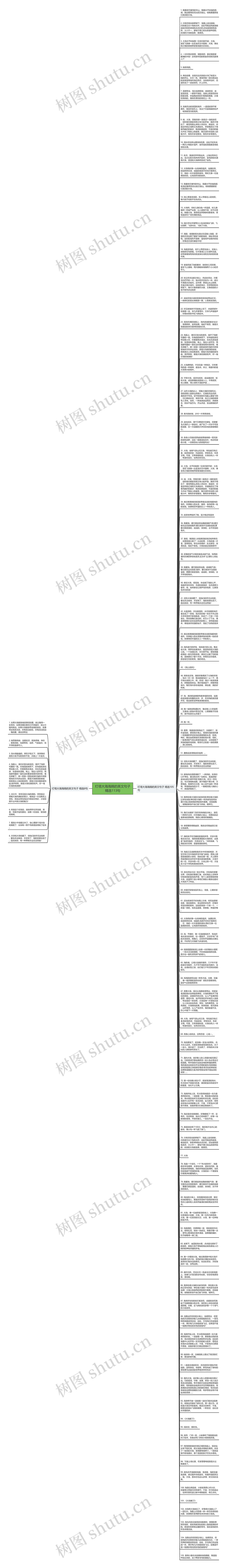 灯塔大海海鸥的英文句子精选113句思维导图