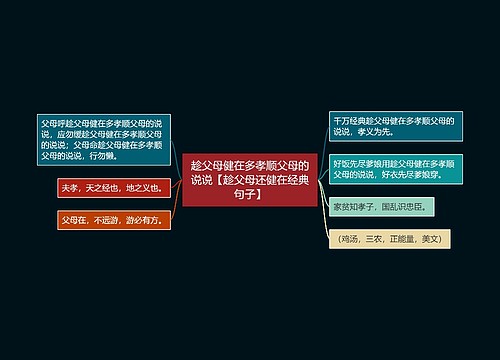 趁父母健在多孝顺父母的说说【趁父母还健在经典句子】