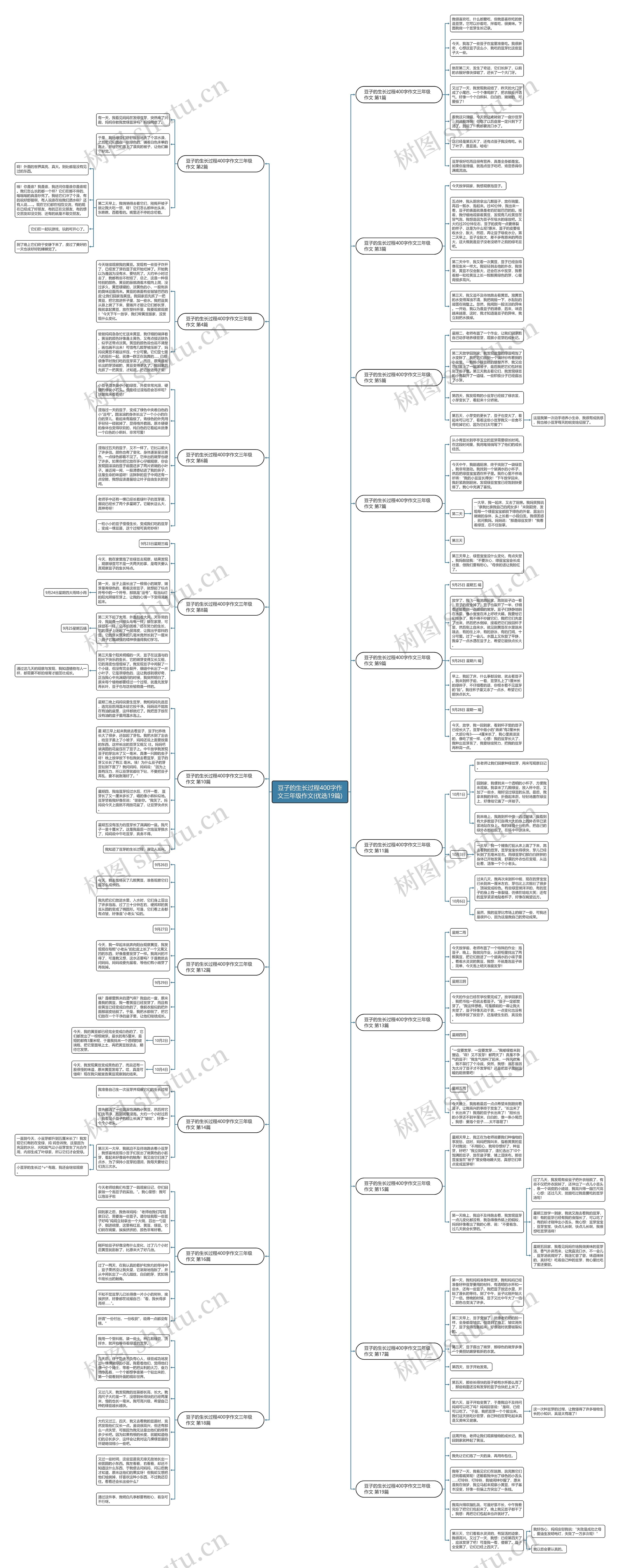 豆子的生长过程400字作文三年级作文(优选19篇) 豆子的生长过程400字作文三年级作文(优选19篇)