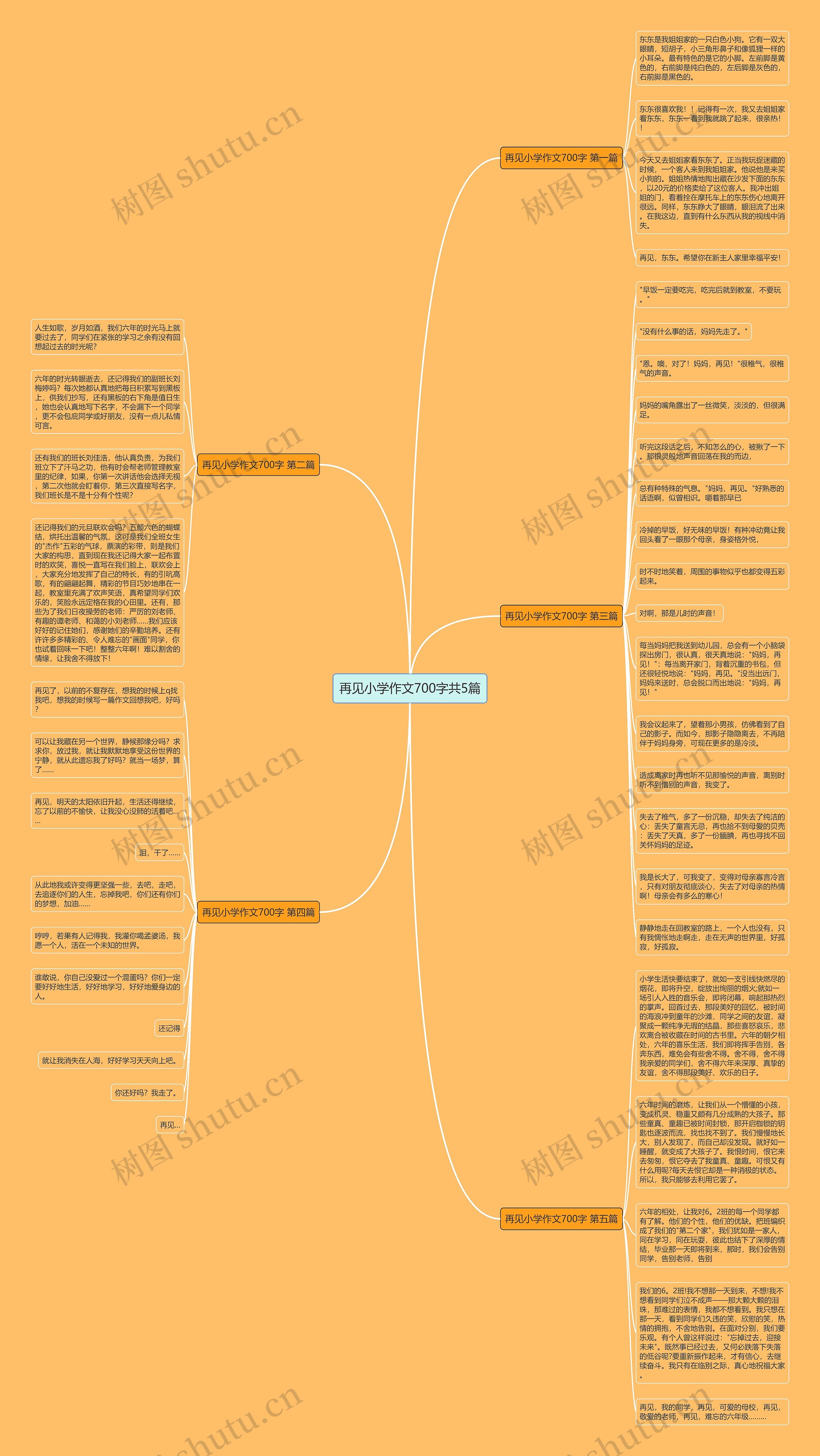 再见小学作文700字共5篇 再见小学作文700字共5篇