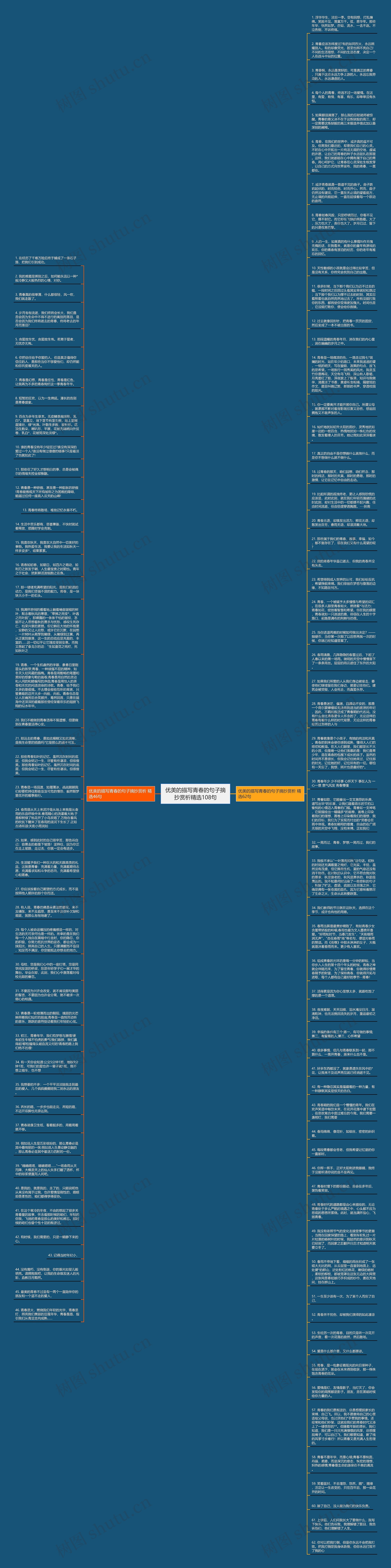 优美的描写青春的句子摘抄赏析精选108句