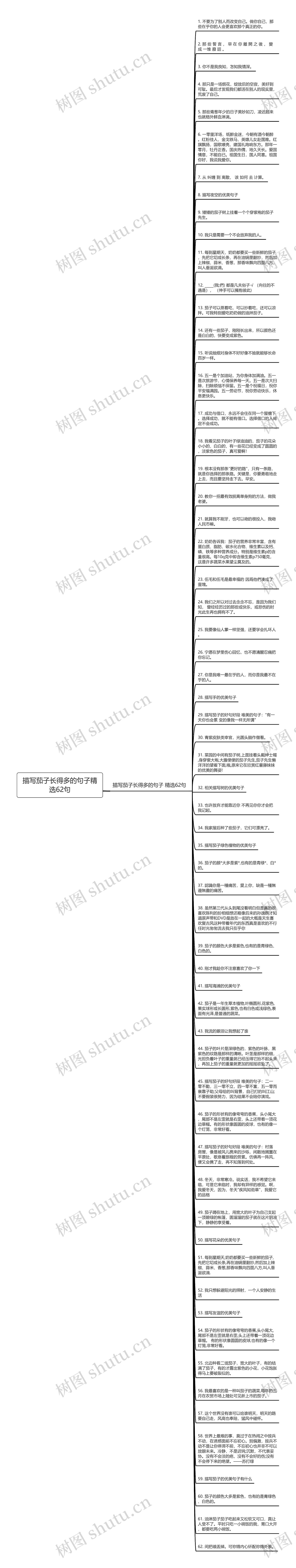 描写茄子长得多的句子精选62句