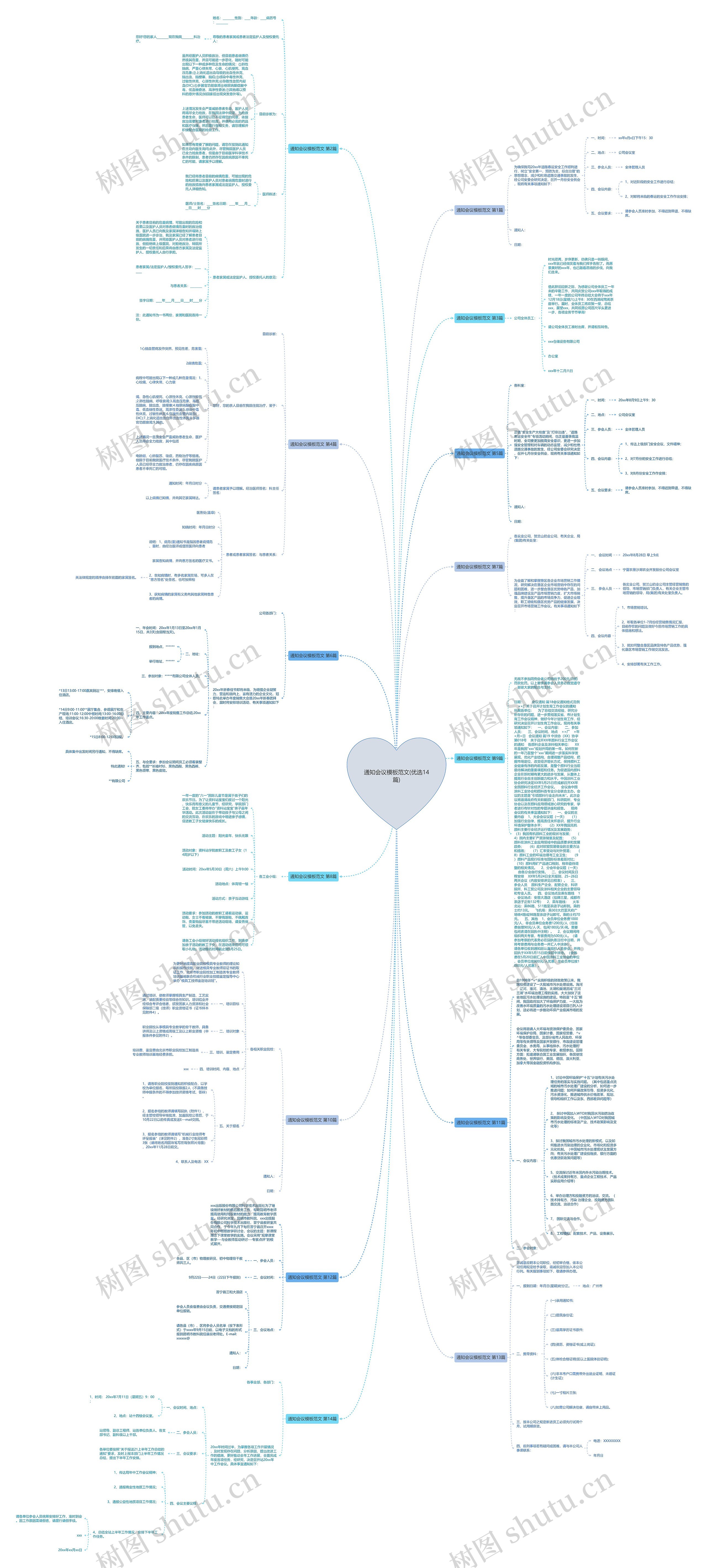 通知会议模板范文(优选14篇) 通知会议模板范文(优选14篇)