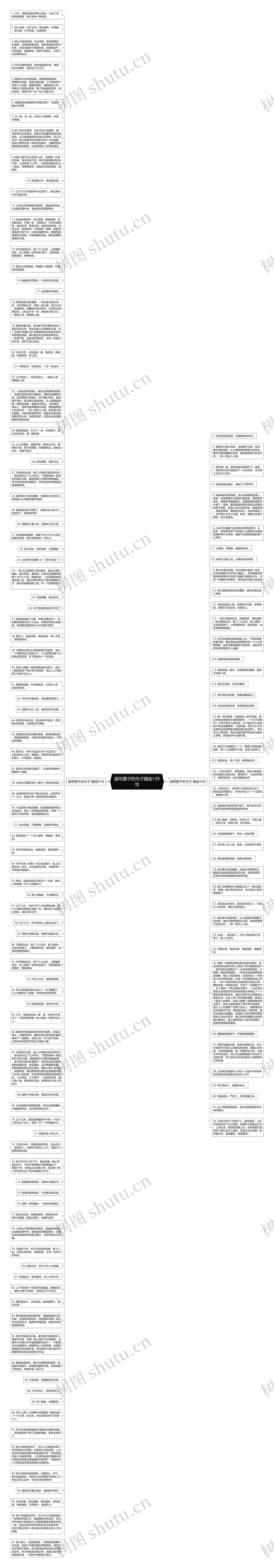 描写簪子的句子精选139句思维导图