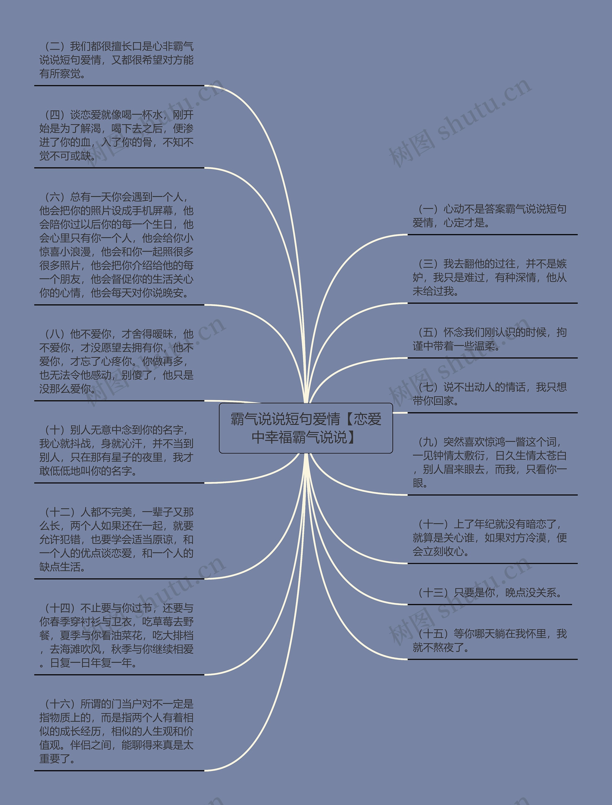 霸气说说短句爱情【恋爱中幸福霸气说说】