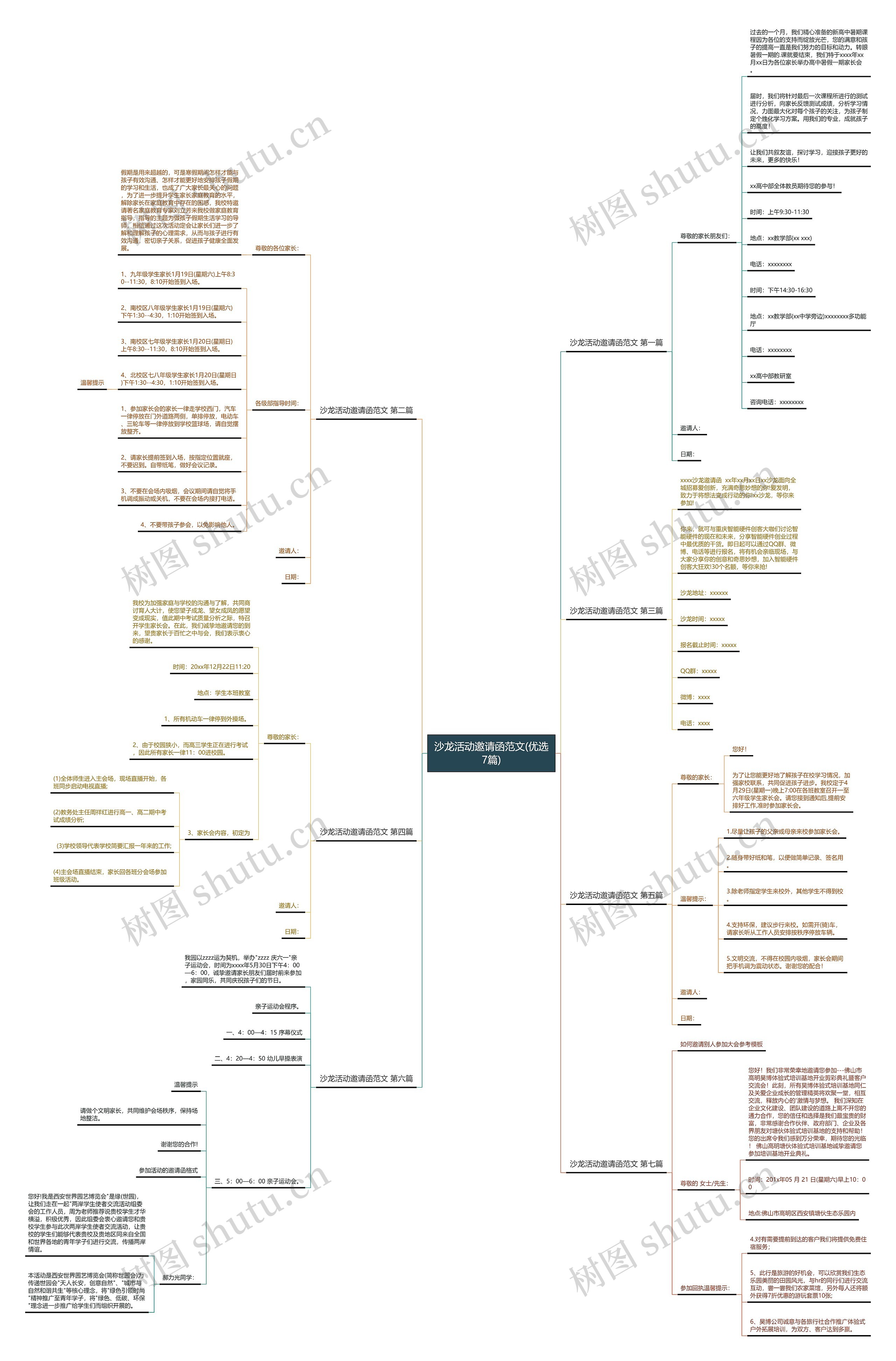 沙龙活动邀请函范文(优选7篇) 沙龙活动邀请函范文(优选7篇)