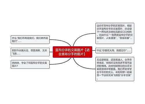 宣布分手的文案图片【适合宣布分手的图片】