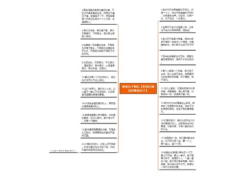 唯美句子网红【形容红梅花的唯美句子】