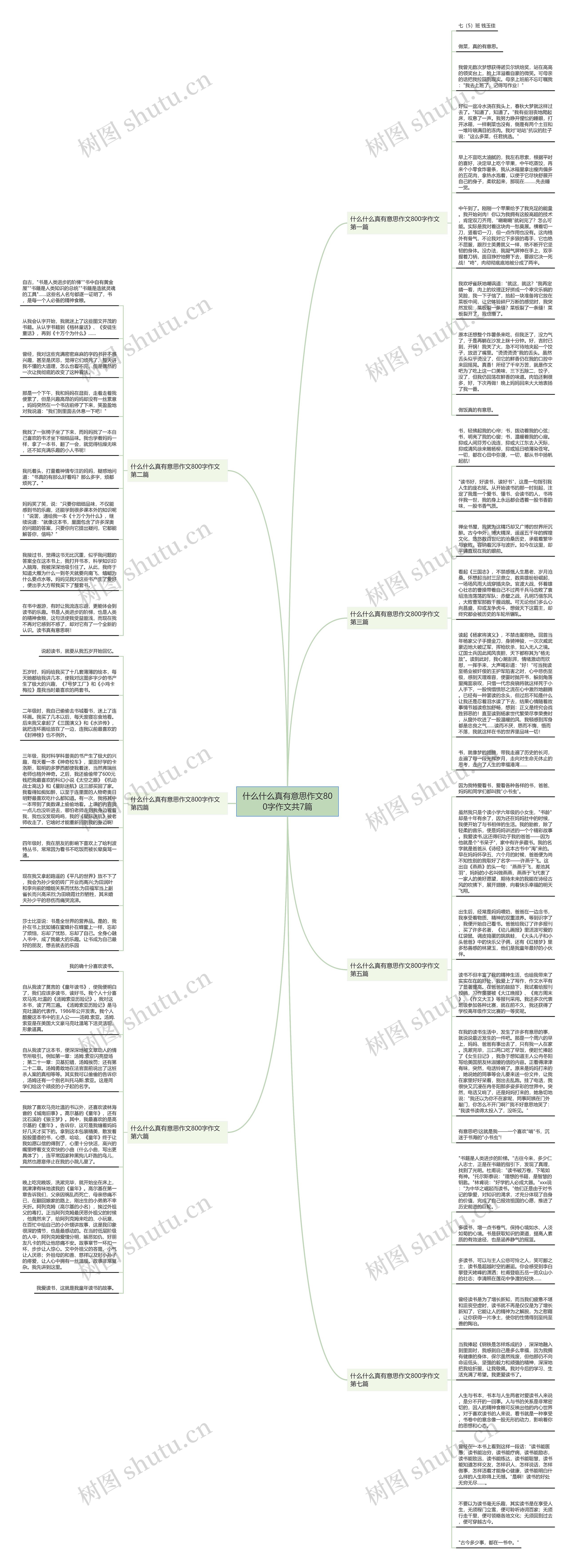 什么什么真有意思作文800字作文共7篇思维导图