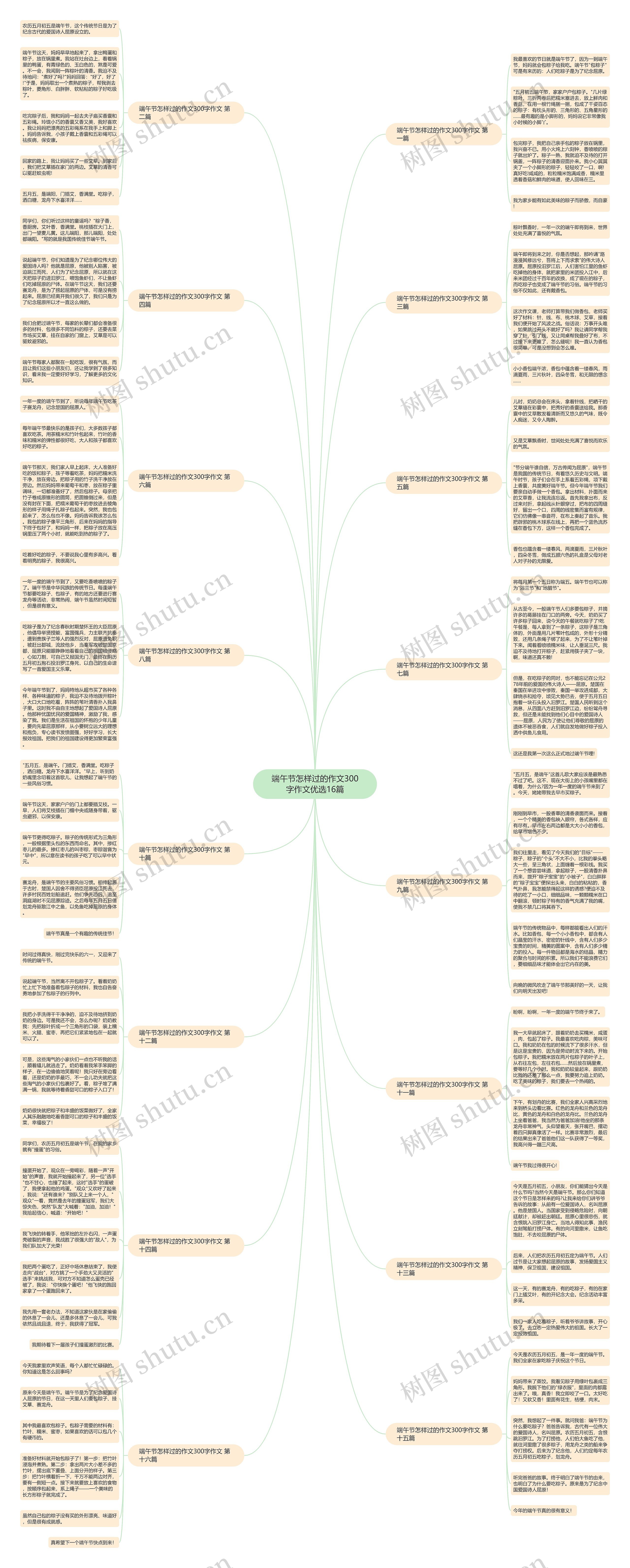 端午节怎样过的作文300字作文优选16篇 端午节怎样过的作文300字作文优选16篇