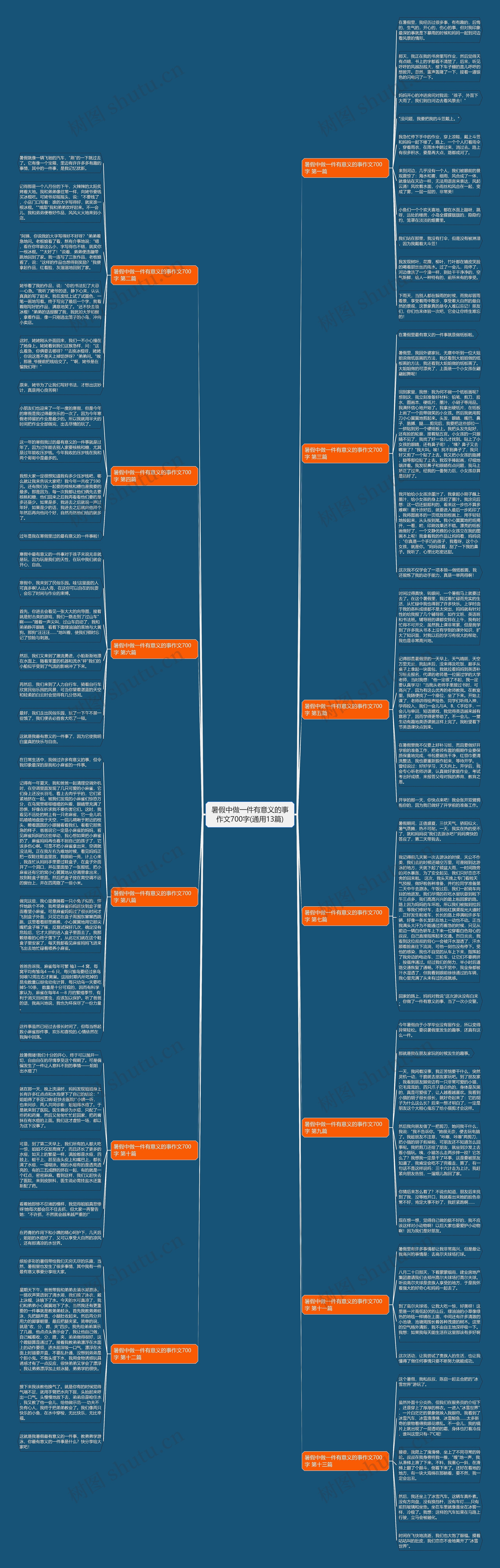 暑假中做一件有意义的事作文700字(通用13篇) 暑假中做一件有意义的事作文700字(通用13篇)