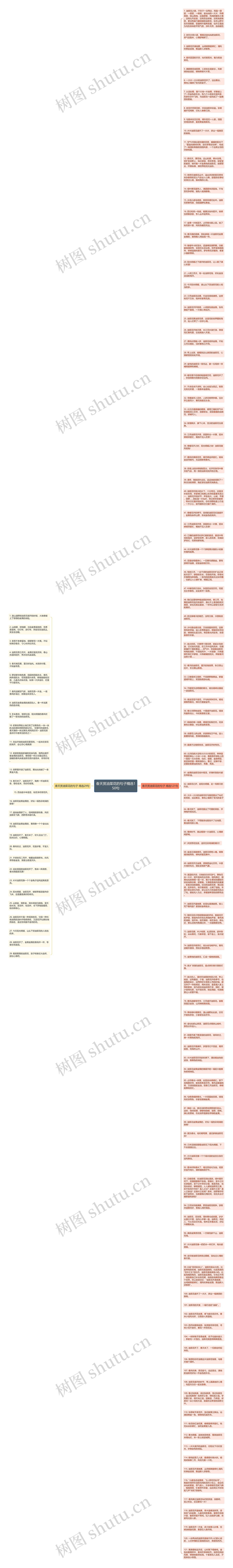 春天赏油菜花的句子精选150句思维导图