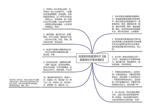 浪漫美好的爱情句子【唯美爱情句子要浪漫的】