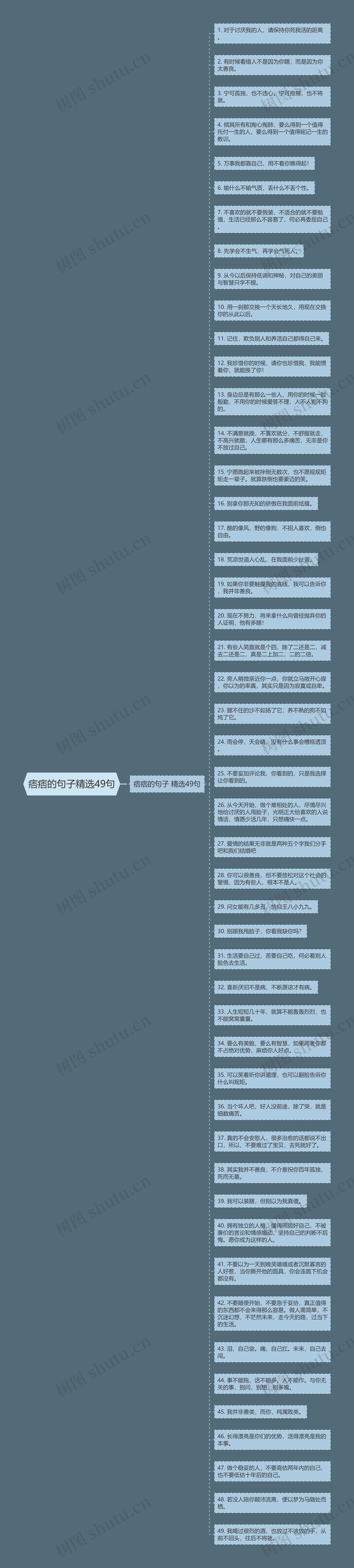 痞痞的句子精选49句