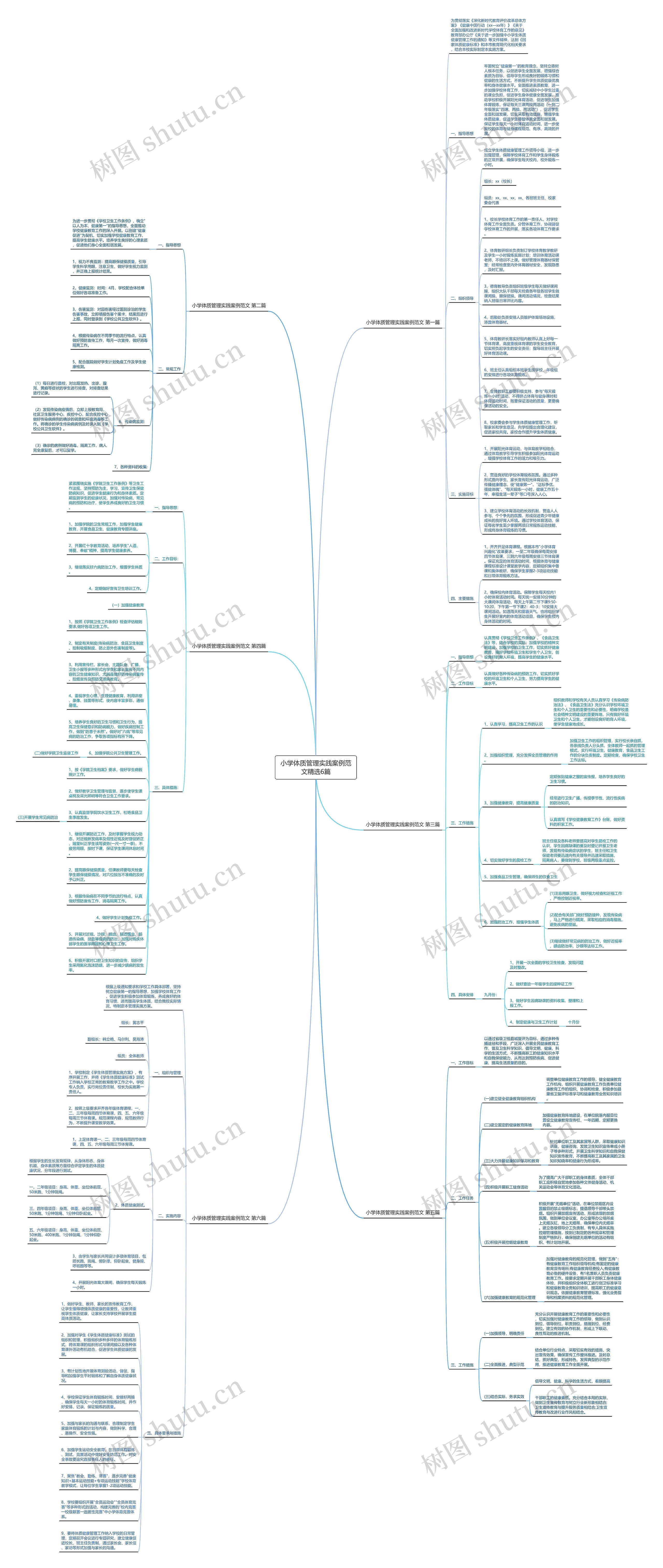 小学体质管理实践案例范文精选6篇