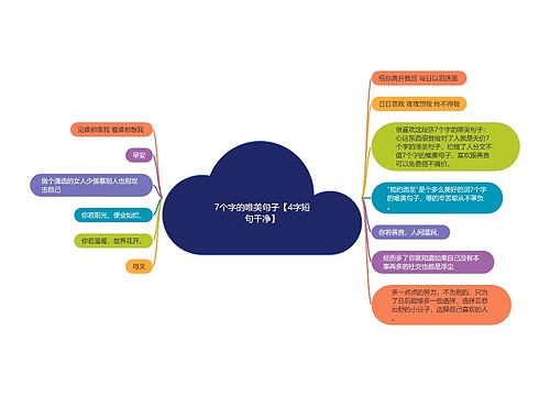 7个字的唯美句子【4字短句干净】