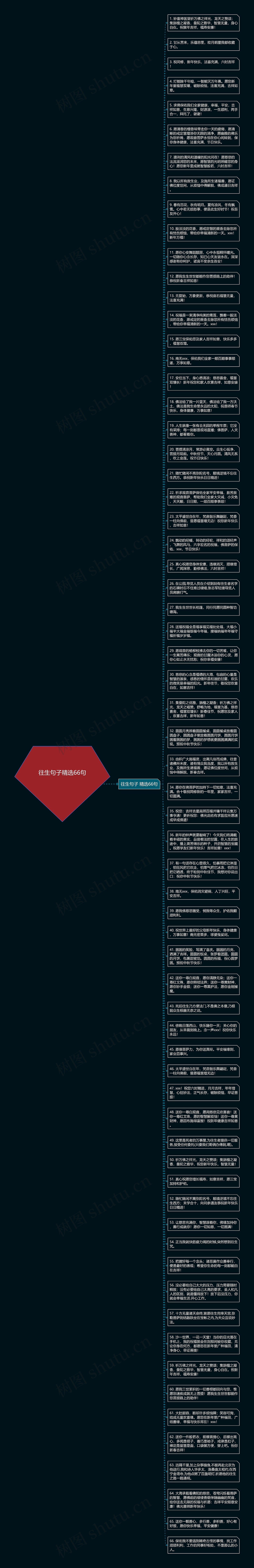 往生句子精选66句思维导图