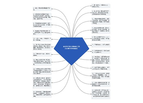 放空自己的心情说说【自己心情不好的说说】