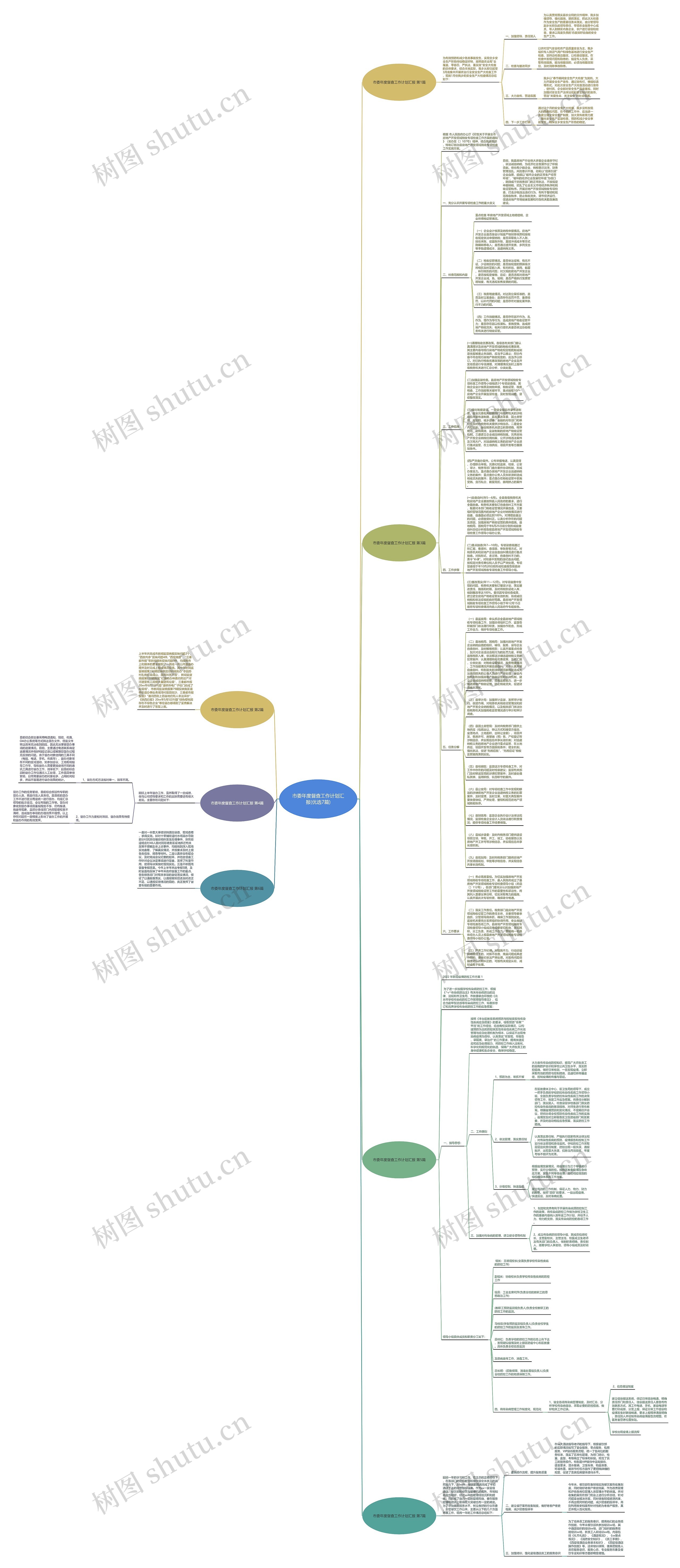 市委年度督查工作计划汇报(优选7篇)思维导图