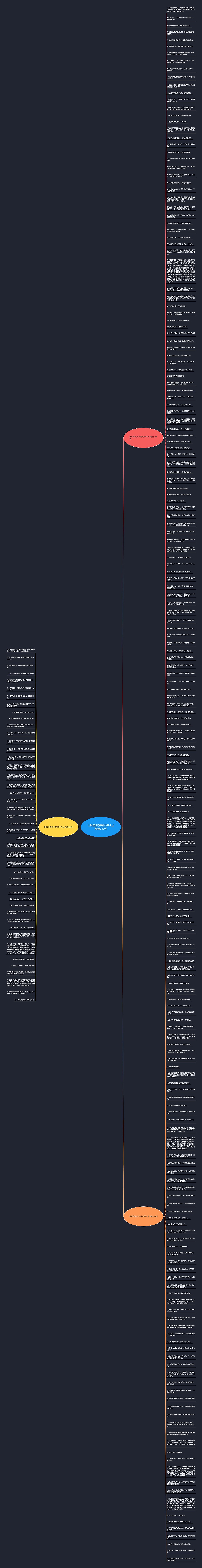 比较经典霸气的句子大全精选240句思维导图