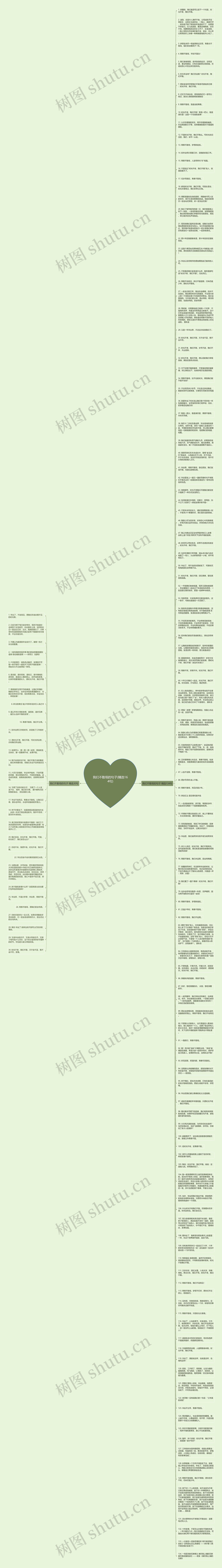 我们不散场的句子(精选164句)思维导图