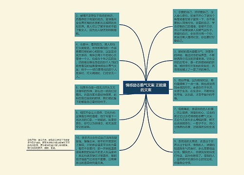 情感励志霸气文案 正能量的文案