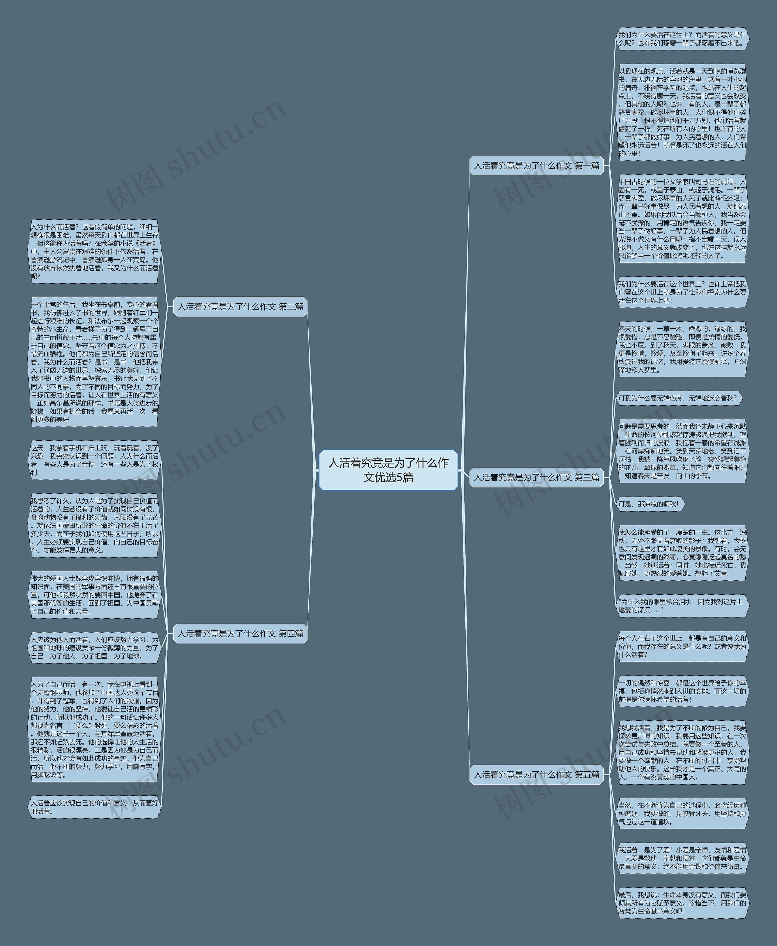 人活着究竟是为了什么作文优选5篇 人活着究竟是为了什么作文优选5篇