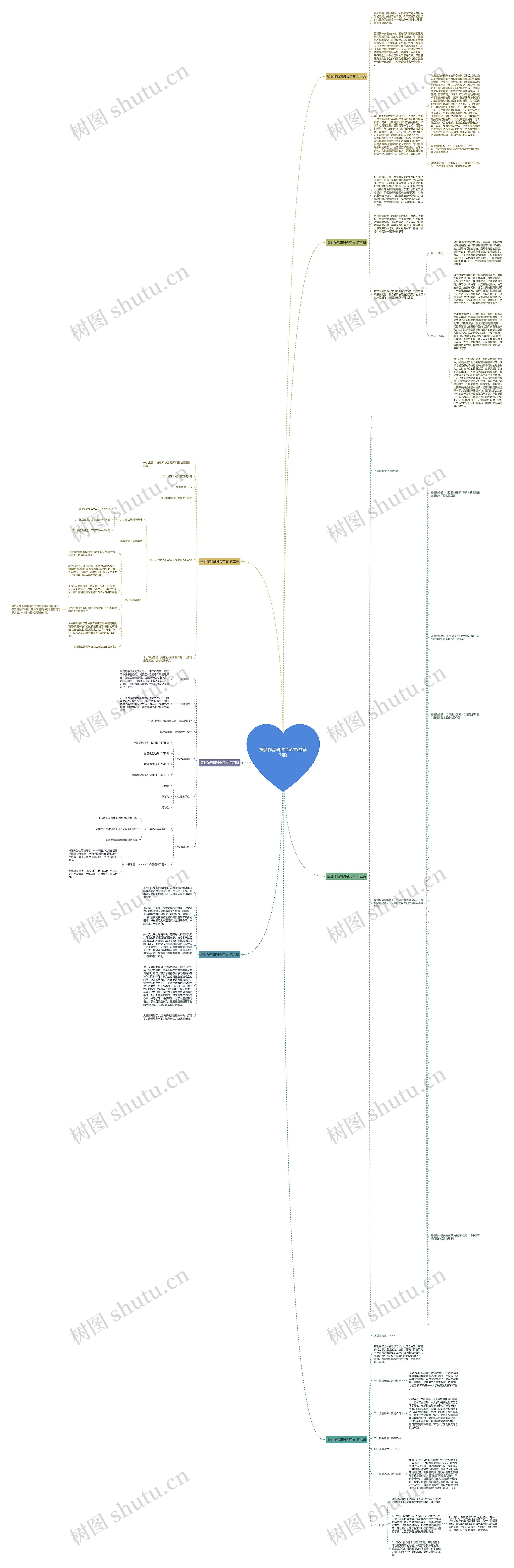 摄影作品研讨会范文(推荐7篇)思维导图