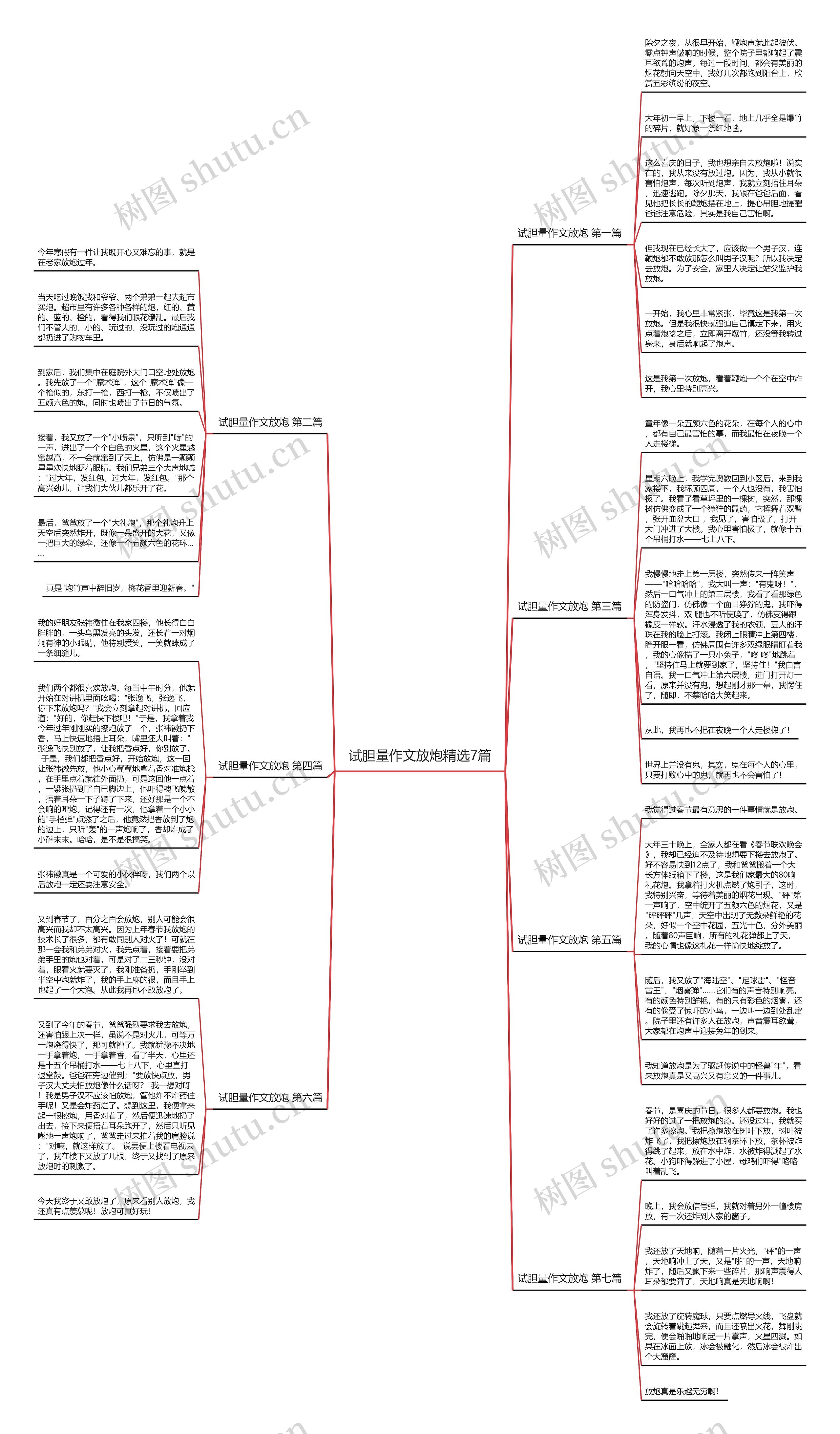 试胆量作文放炮精选7篇