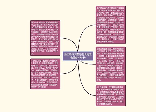 励志霸气文案男(男人再累也要奋斗句子) 励志霸气文案男(男人再累也要奋斗句子)