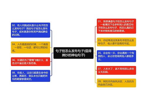 句子控怎么发布句子(值得摘抄的神仙句子)